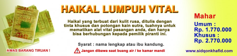 Haikal Lumpuh Vital